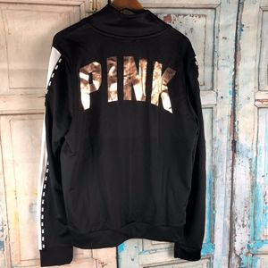 Victoria's Secret 1/2 Zip Track Jacket L